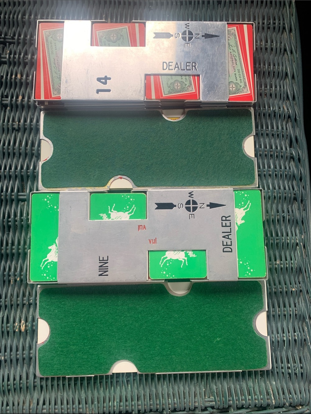 Vintage duplicate card boards- 8